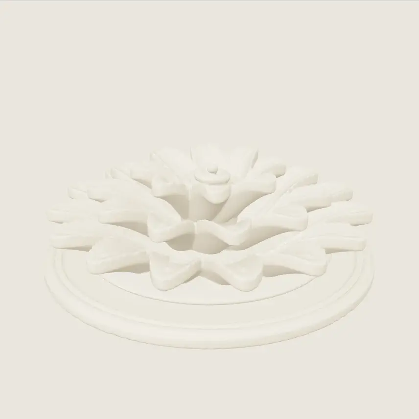 3D-Rendering: Spiralblüte